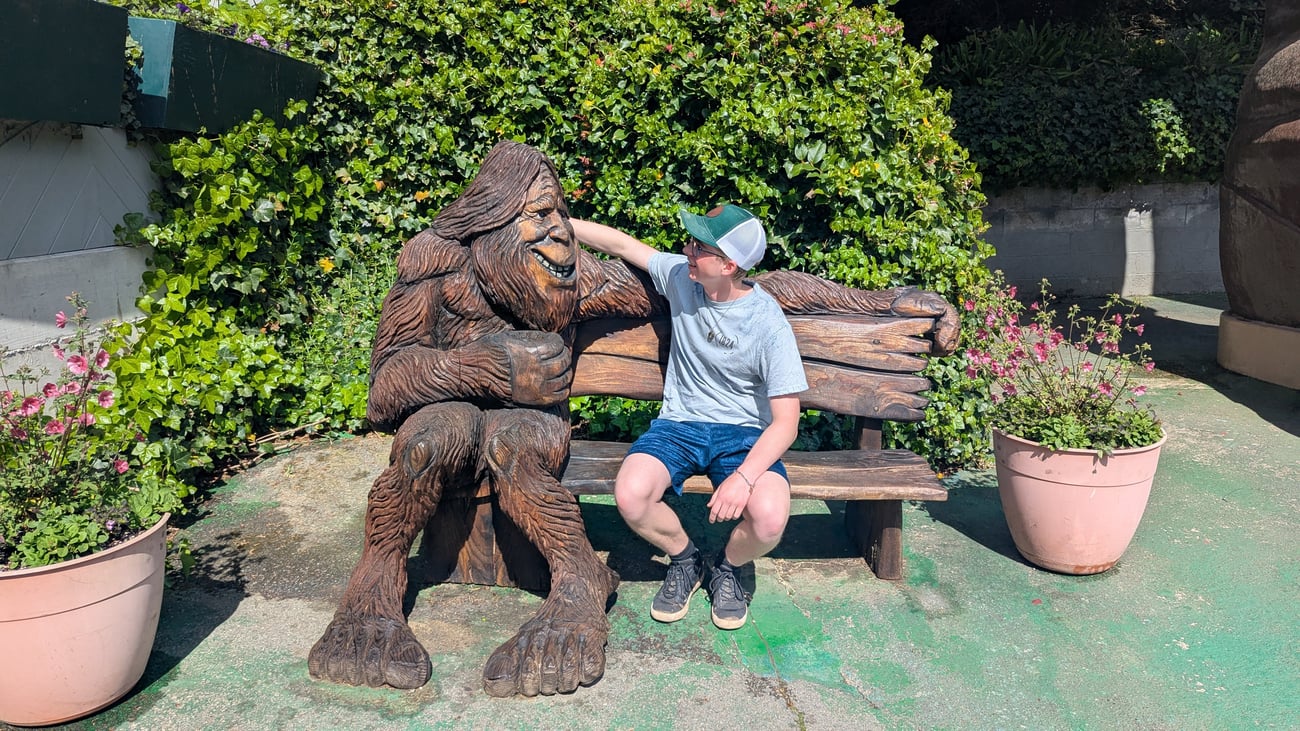 Staring Longingly Into Bigfoots Eyes